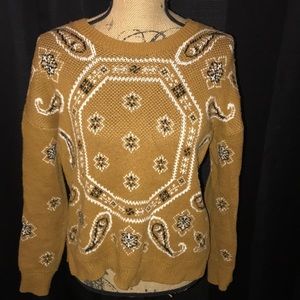 Madewell Bandana Sweater